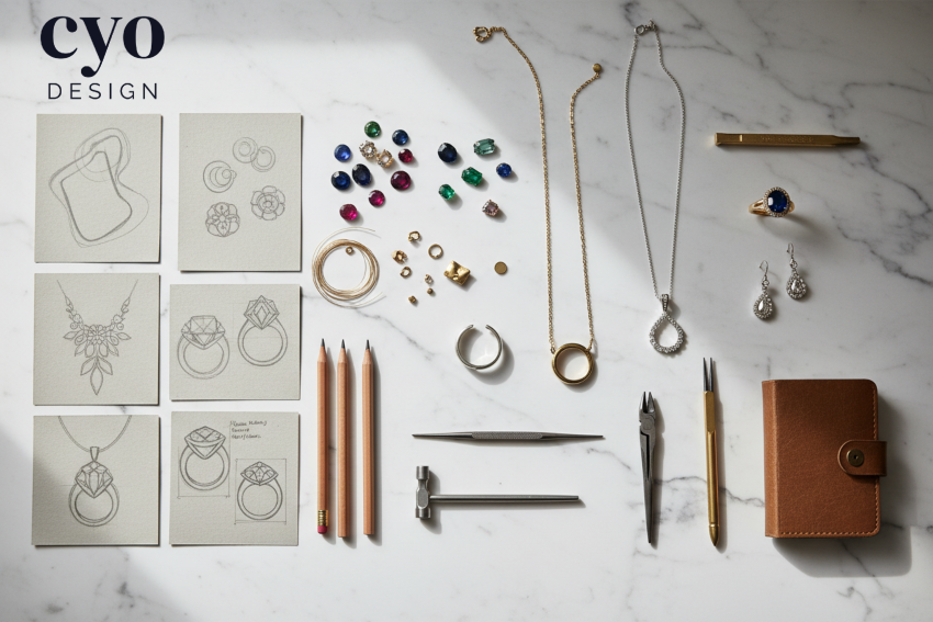 7 einfache Schritte zu Ihrem perfekten individuellen Schmuckdesign