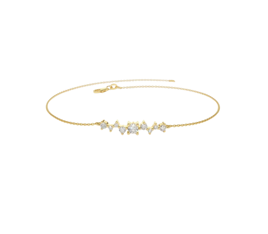 Aina Diamantarmband aus Gold mit elegantem Design