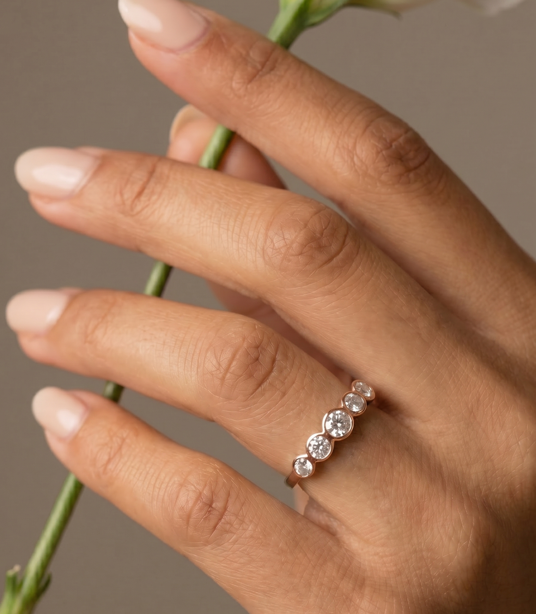 Alcyone Diamond Ring