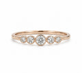 Alcyone Diamant-Memory-Ring aus Roségold mit elegantem Design