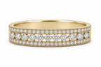 Alma Diamant-Memory-Ring aus Gold mit elegantem Design