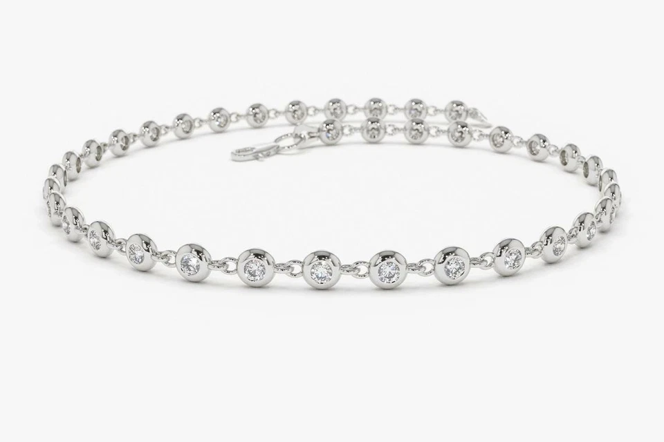 Amada Diamant-Armband aus Silber mit funkelnden Akzenten
