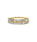 Anima Diamant-Memory-Ring aus Gold mit elegantem Design