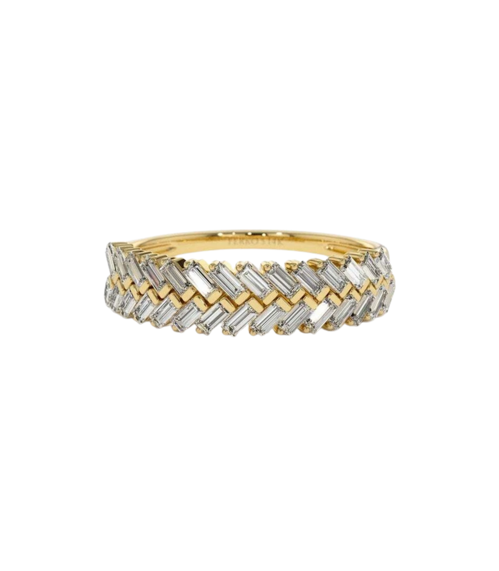 Anima Diamant-Memory-Ring aus Gold mit elegantem Design