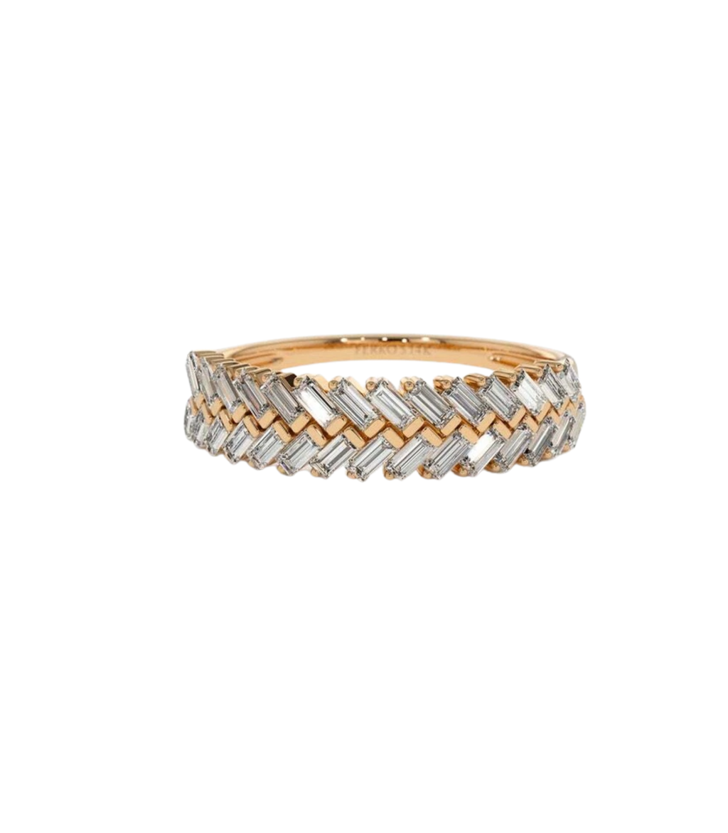 Anima Diamant-Memory-Ring aus Roségold mit elegantem Design