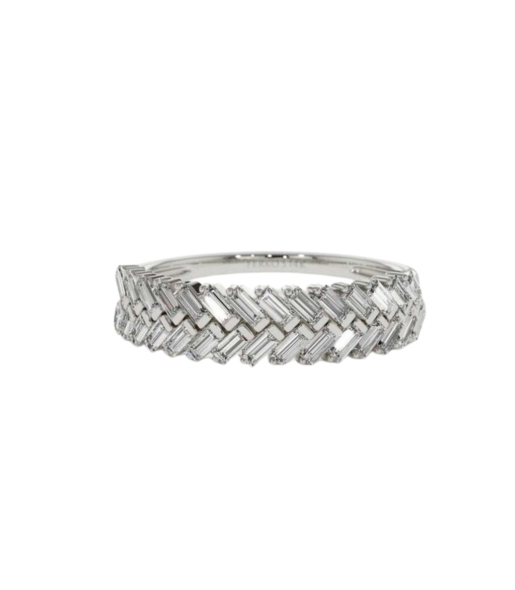 Anima Diamant-Memory-Ring aus Weißgold mit elegantem Design