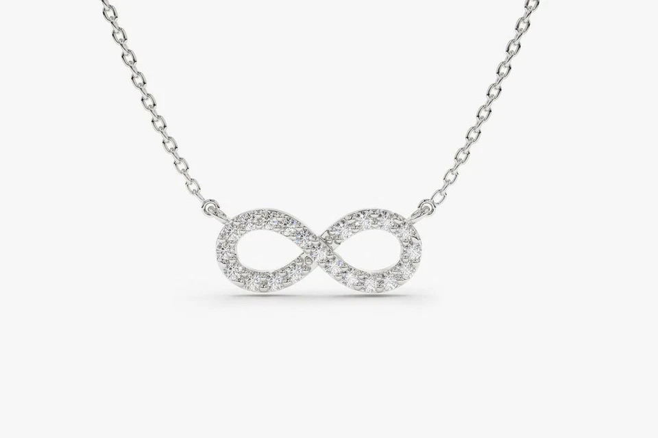 Aperion Diamantkette aus Silber mit elegantem Design