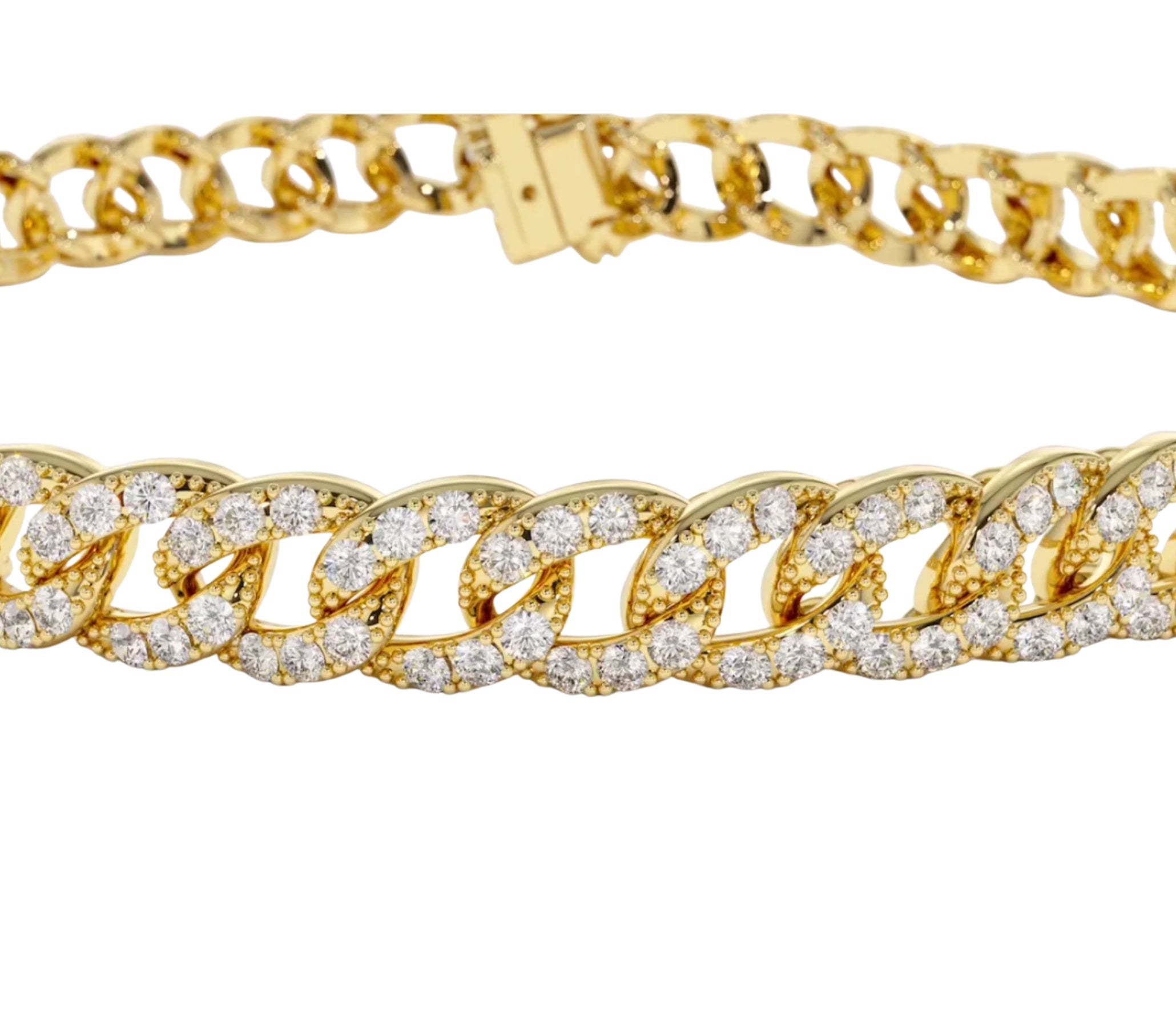 Arian Diamant-Gliederarmband aus Gold mit elegantem Design