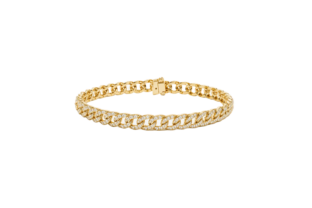 Arian Diamant-Gliederarmband aus Gold mit elegantem Design