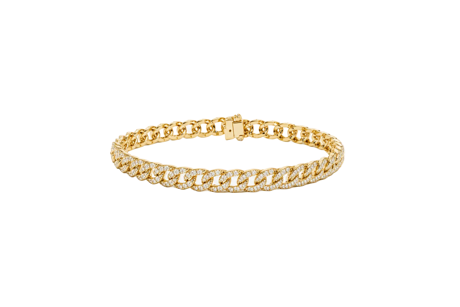 Arian Diamant-Gliederarmband aus Gold mit elegantem Design