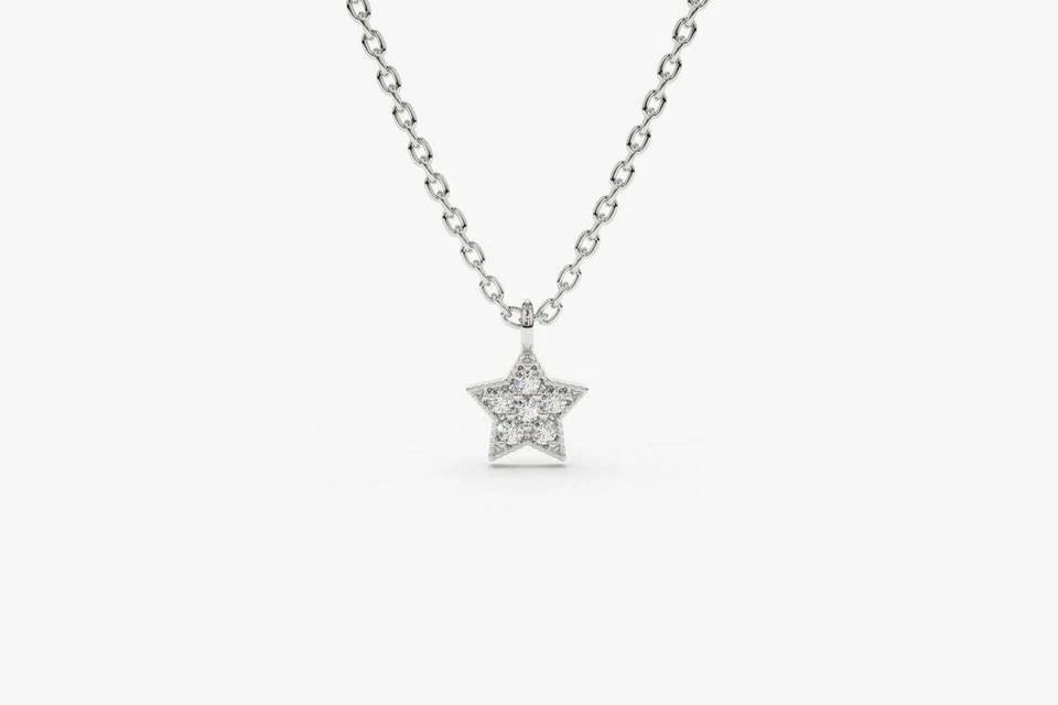 Astra-Lien Diamantkette aus Silber mit elegantem Design