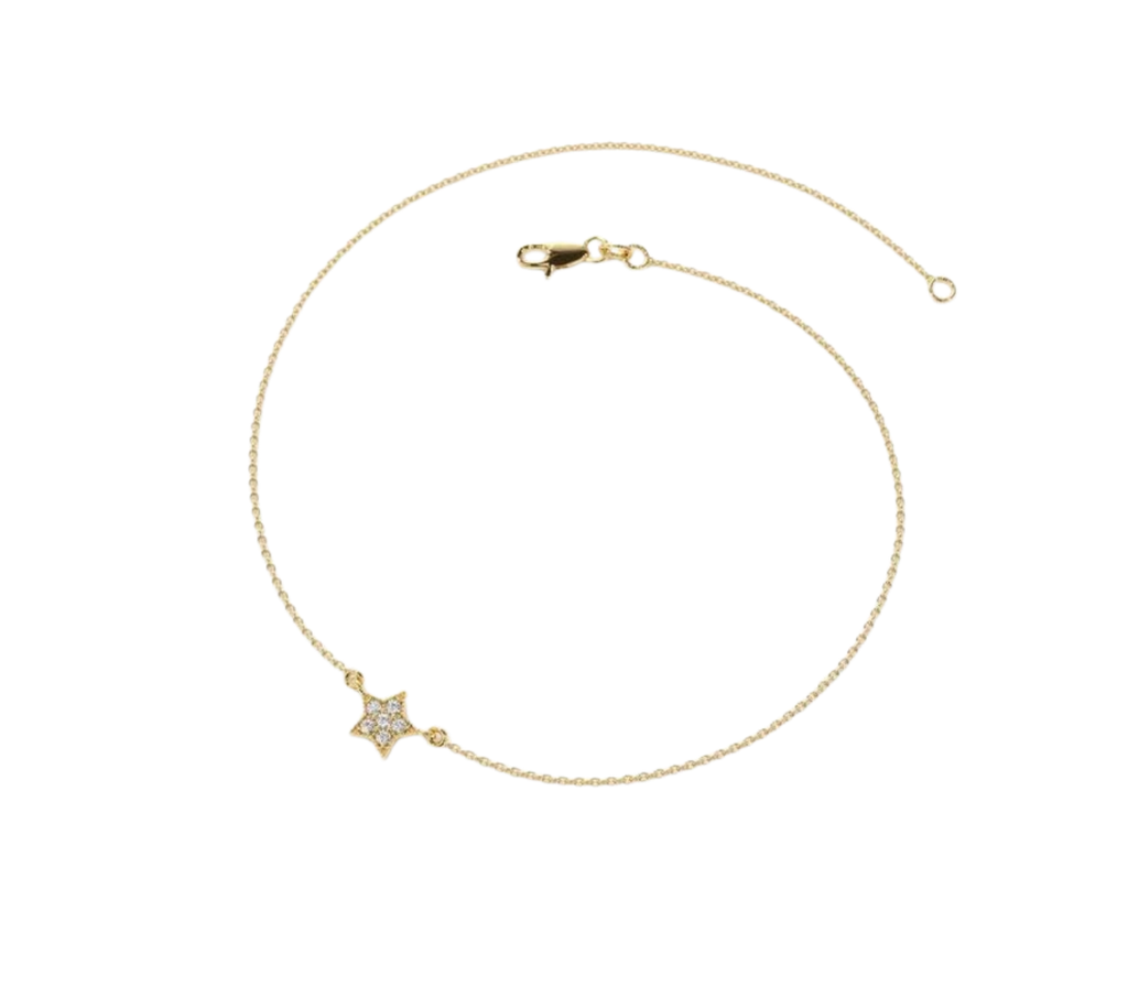 Astra-Lien Diamantarmband aus Gold mit elegantem Design