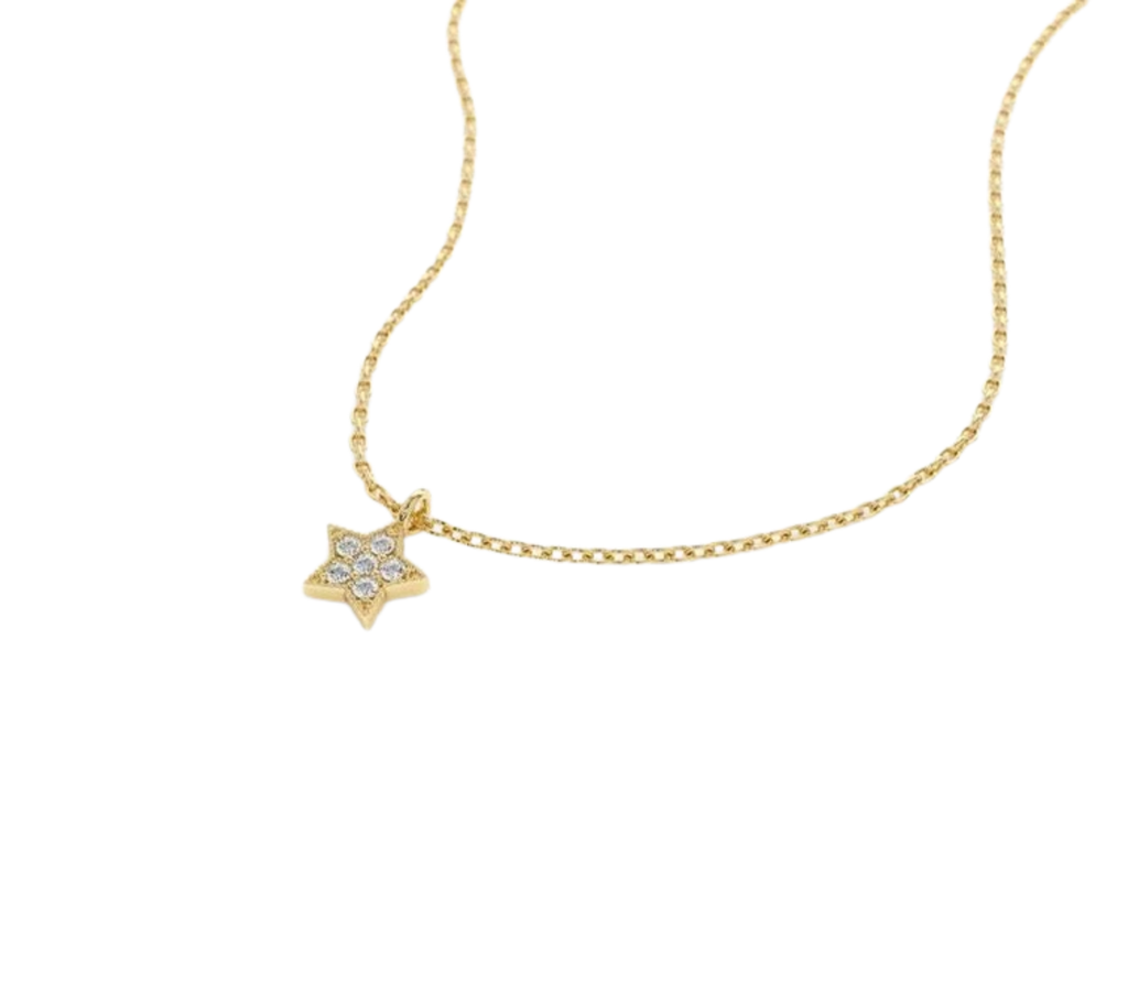 Astra-Lien Diamantkette aus Gold mit elegantem Design