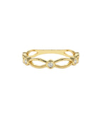 Aura Diamantring aus Gold mit elegantem Design