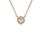 Ayla Diamant-kette aus Gold mit eleganten Details Schmuck.