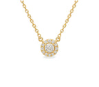 Ayla Diamant-kette aus Gold mit eleganten Details Schmuck.