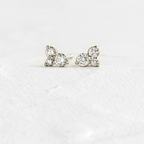 Begonia Stud Earrings