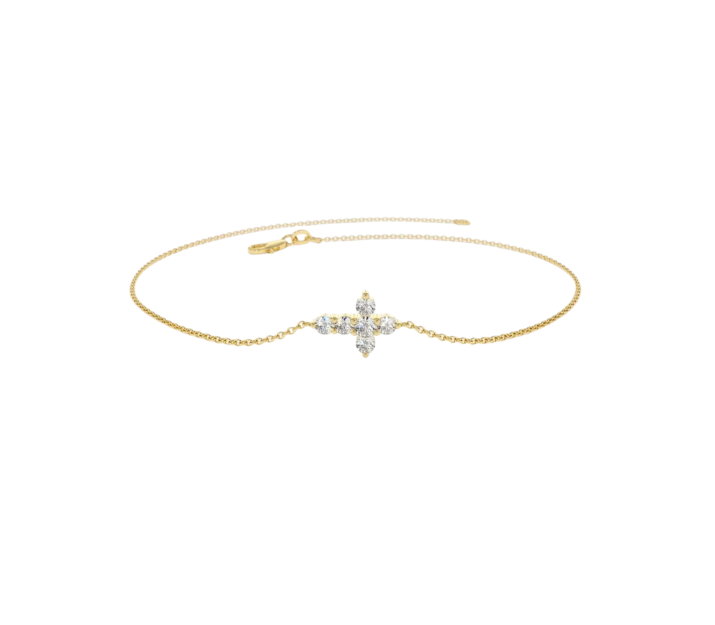 Bénédicte Diamant-Armband aus Gold mit funkelnden Akzenten