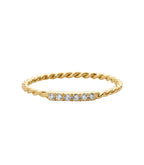 Braelle Diamantring aus Gold mit elegantem Design