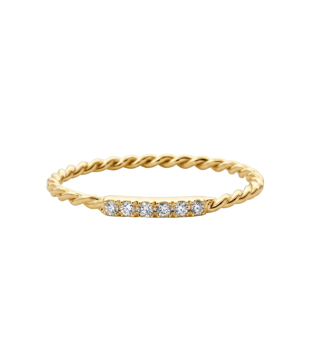 Braelle Diamantring aus Gold mit elegantem Design