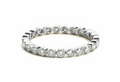 Camellune Diamant-Memory-Ring aus Silber mit funkelnden Akzenten