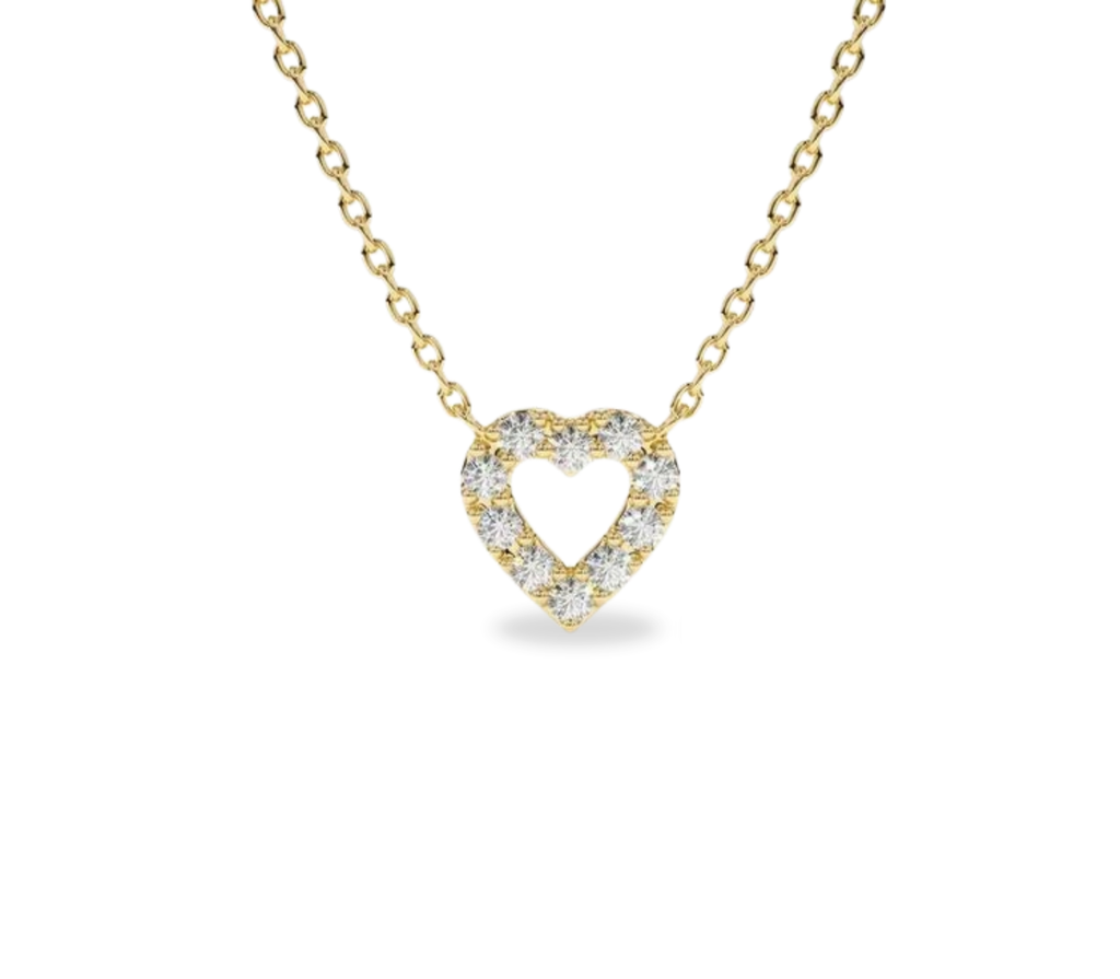 Corazon Diamantkette aus Gold mit elegantem Design