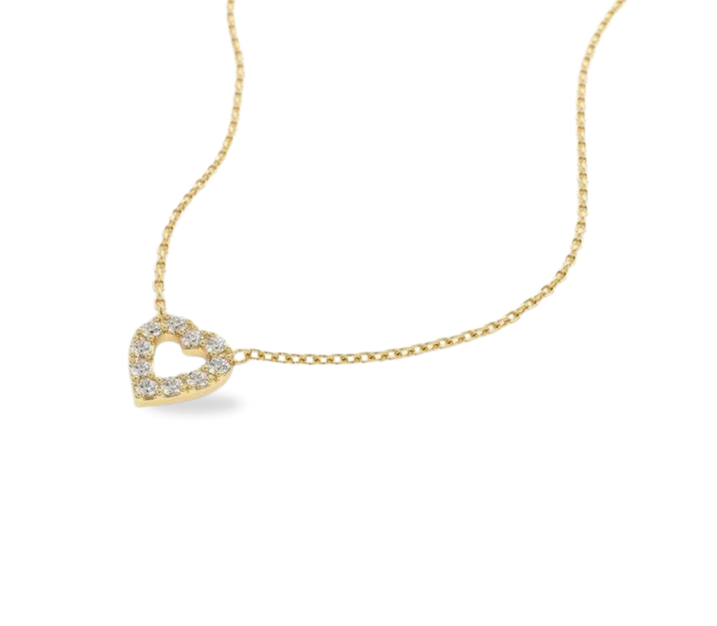Corazon Diamantkette aus Gold mit elegantem Design