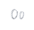 Cosmos Diamant-Creolen aus Gold mit elegantem Design