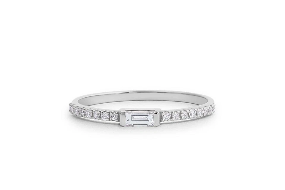 Durante Diamantring aus Silber mit elegantem Design