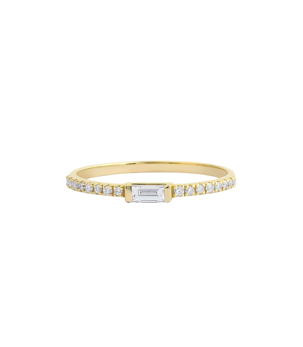 Durante Diamantring aus Gold mit elegantem Design