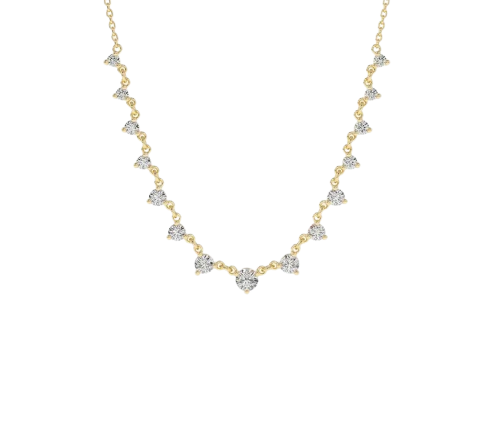 Eira Diamantkette aus Gold mit elegantem Design