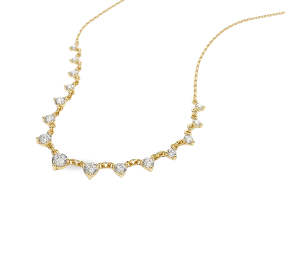 Eira Diamantkette aus Gold mit elegantem Design