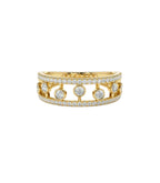 Entheos Diamant-Memory-Ring aus Gold mit elegantem Design