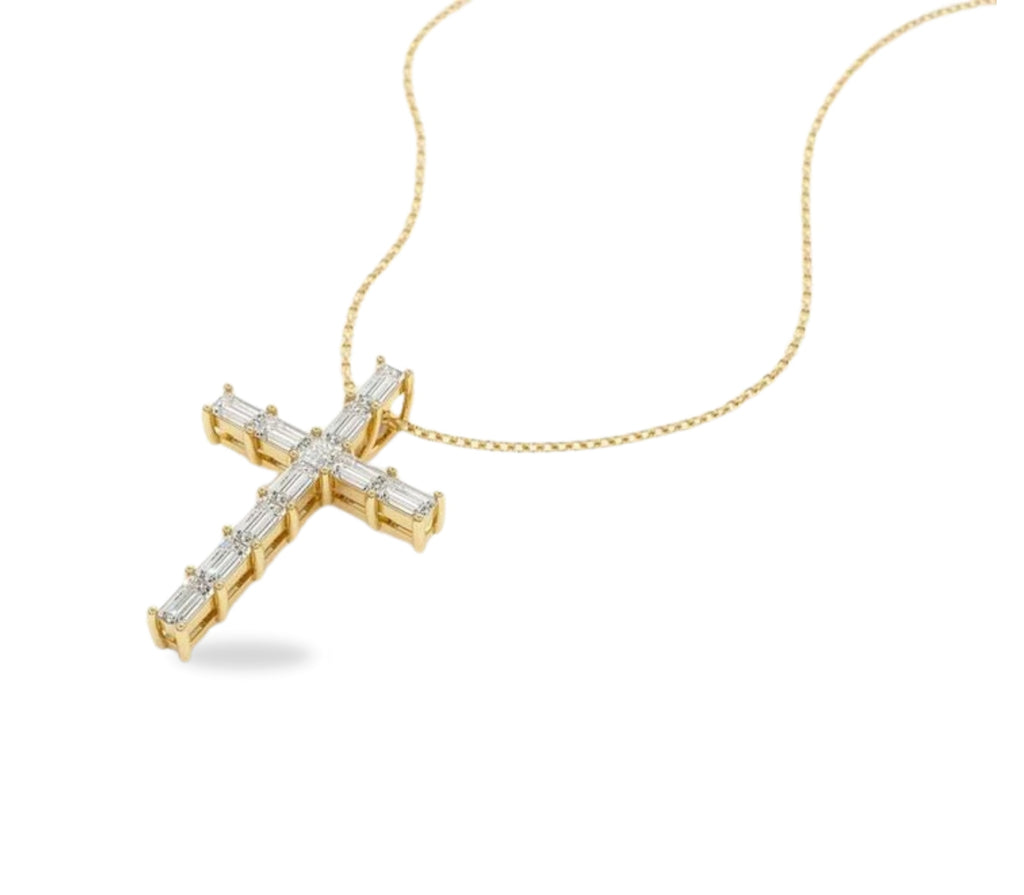 Eterna Diamant-Halskette aus Gold mit elegantem Anhänger