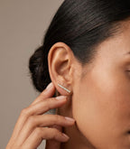Faye Diamant-Ohrringe aus Gold mit elegantem Design
