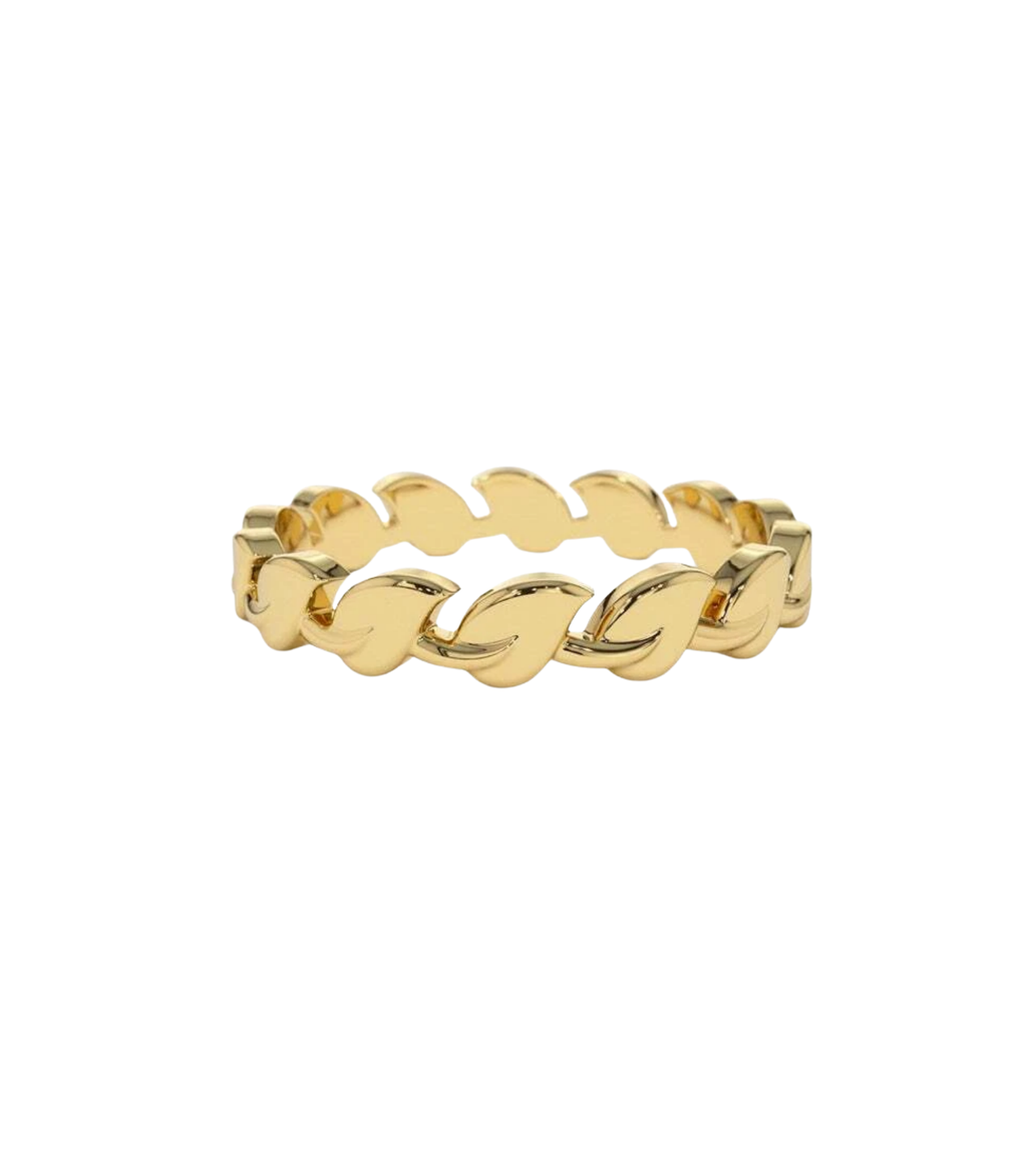 Fiametta Diamant-Ring aus Gold mit funkelnden Akzenten