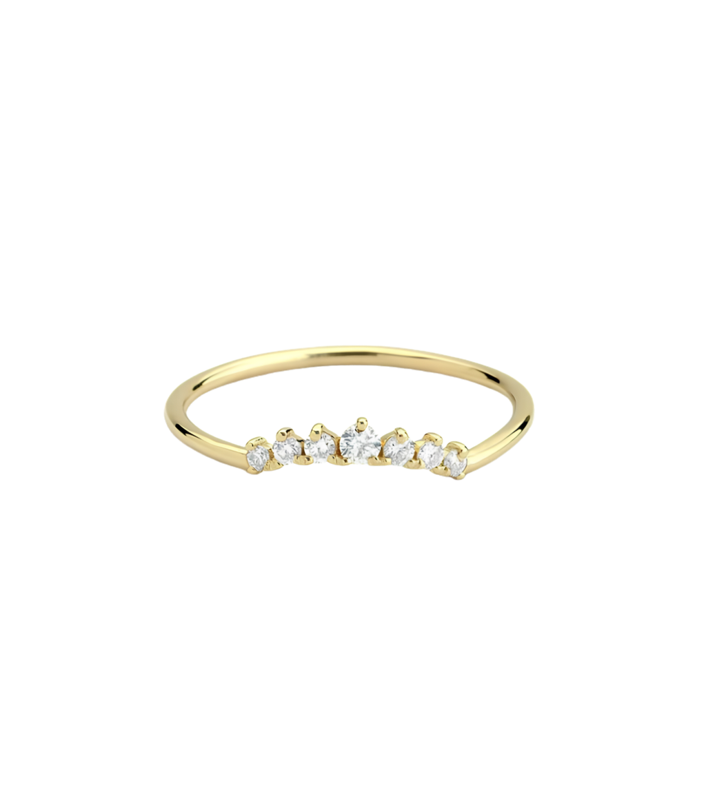 Imperion Diamantring aus Gold mit elegantem Design