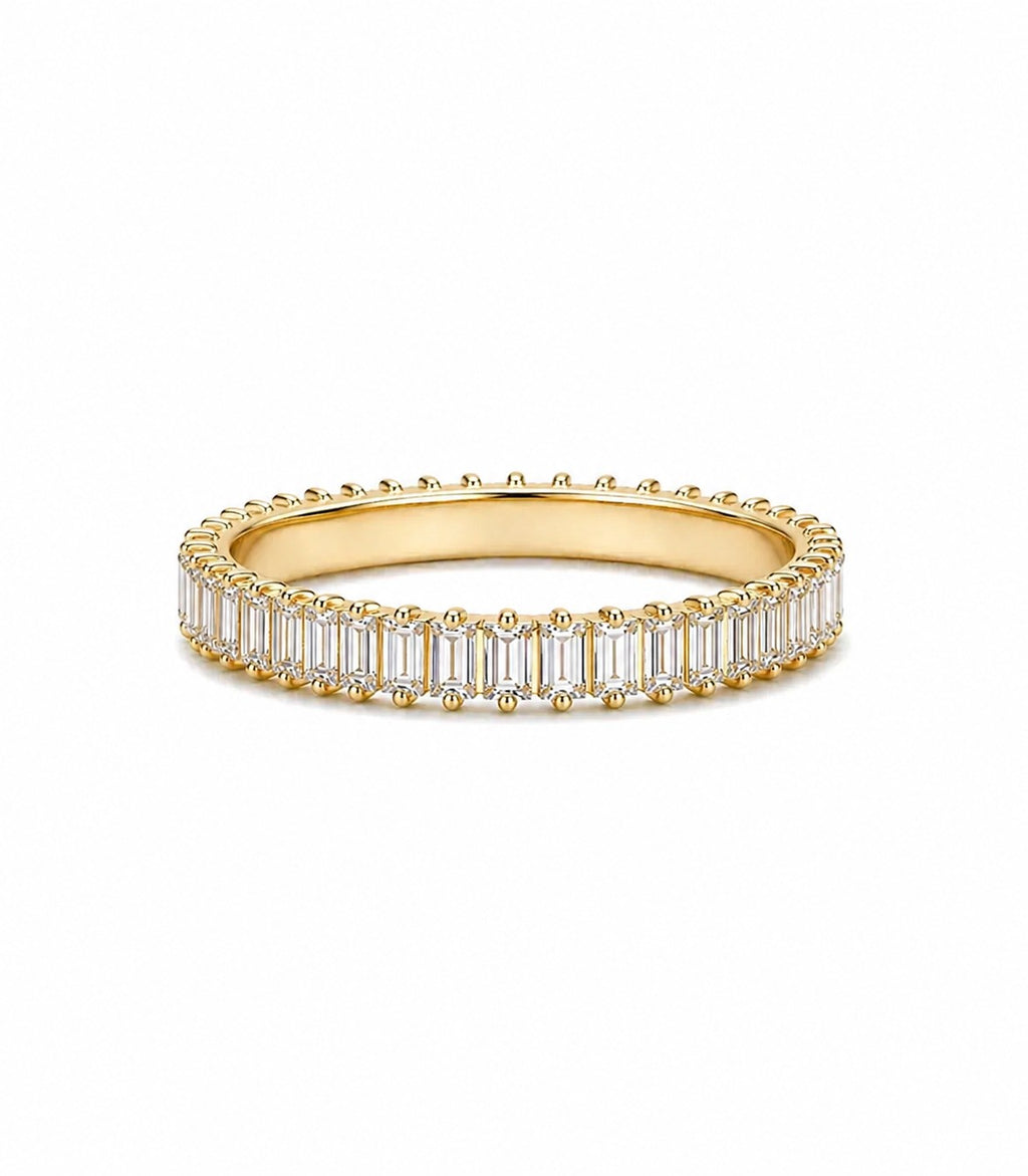 Ingenium Diamant-Memory-Ring aus Gold mit elegantem Design