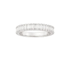 Ingenium Diamant-Memory-Ring aus Weißgold mit elegantem Design