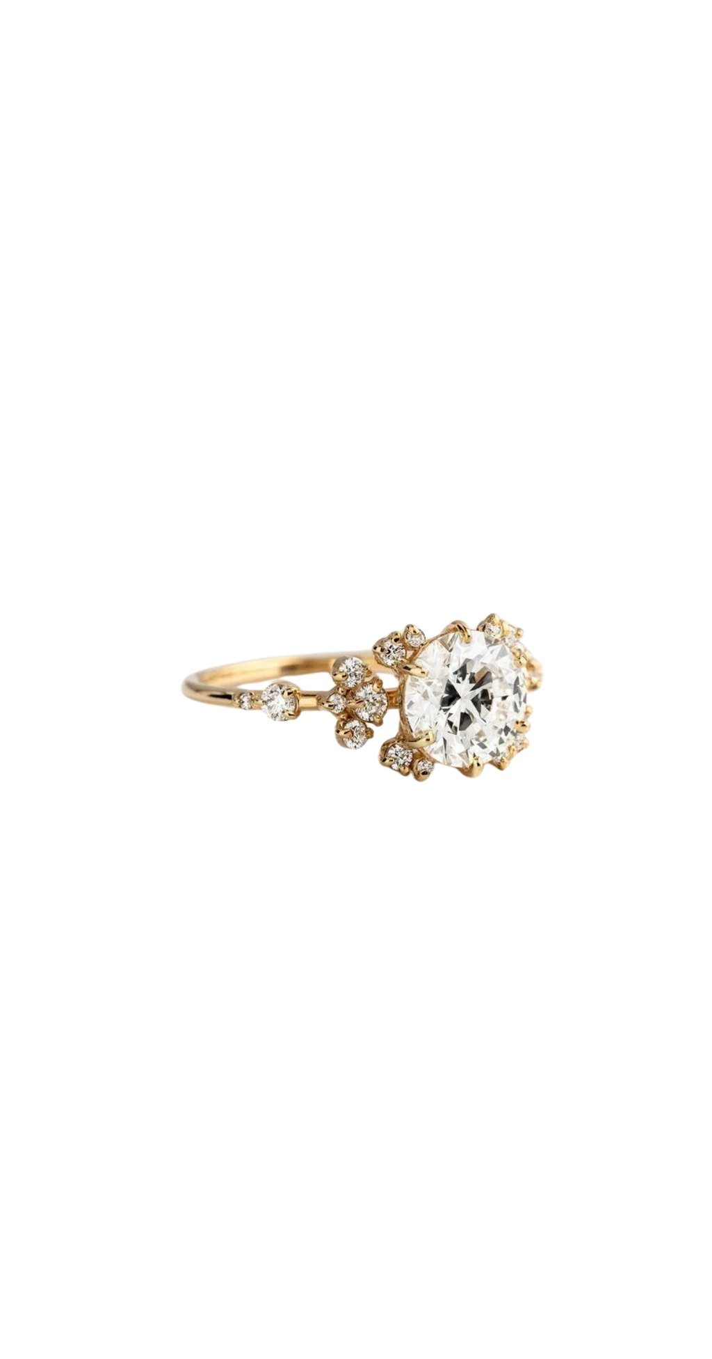 Jamaica Diamantring aus Gold mit elegantem Design