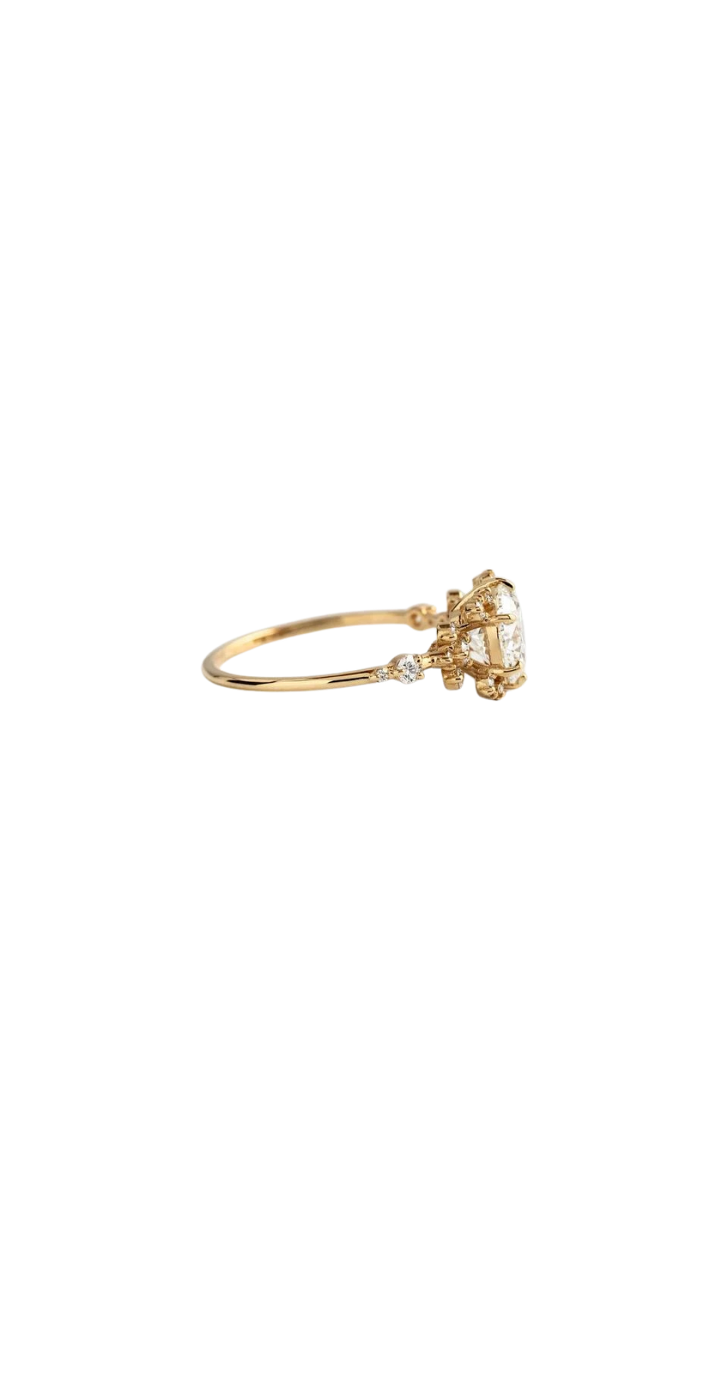 Jamaica Diamantring aus Gold mit elegantem Design