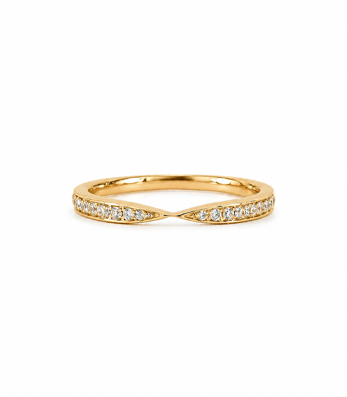 L'Étreinte Wedding Ring