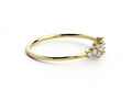 Liora Diamant-Versprechensring aus Gold mit elegantem Design