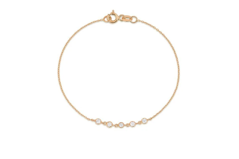 Maia Diamantarmband aus Roségold mit elegantem Design