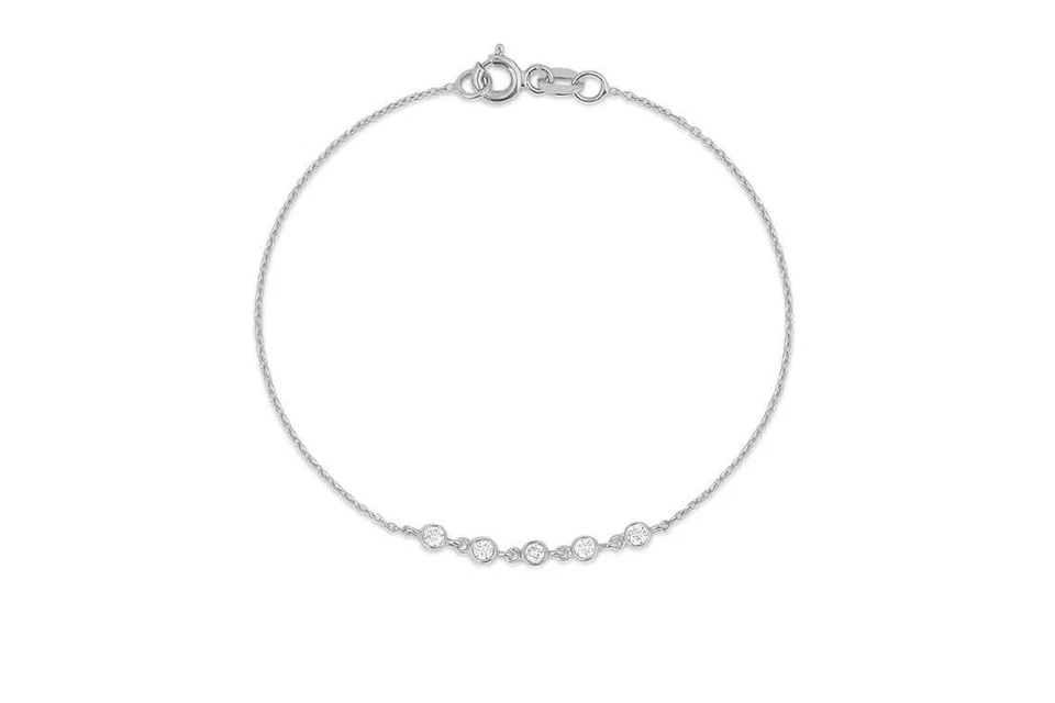 Maia Diamantarmband aus Silber mit elegantem Design