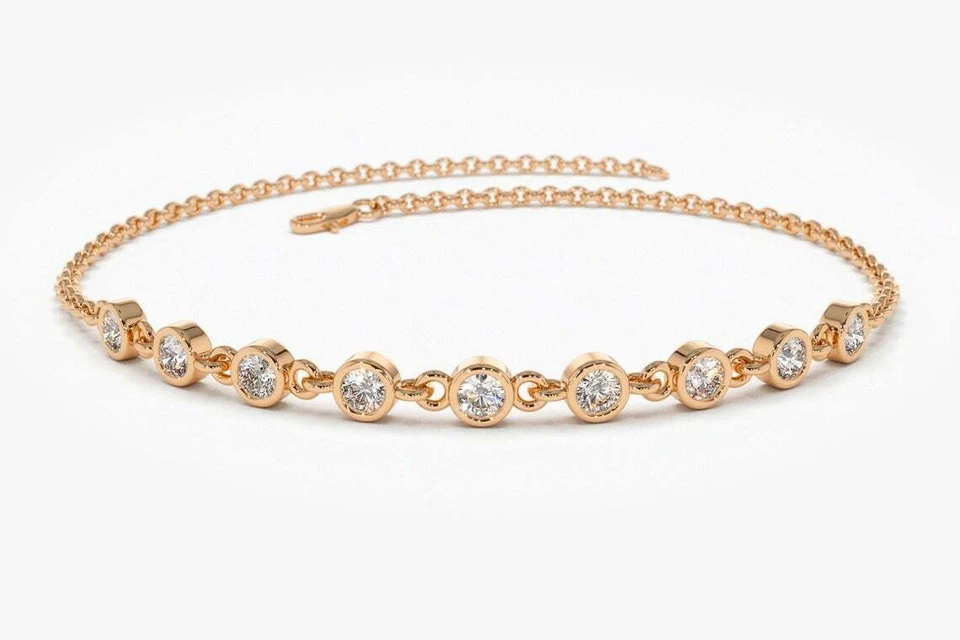 Maira Diamantarmband aus Roségold mit elegantem Design
