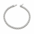 Mary Diamant-Tennisarmband aus Weißgold mit elegantem Design