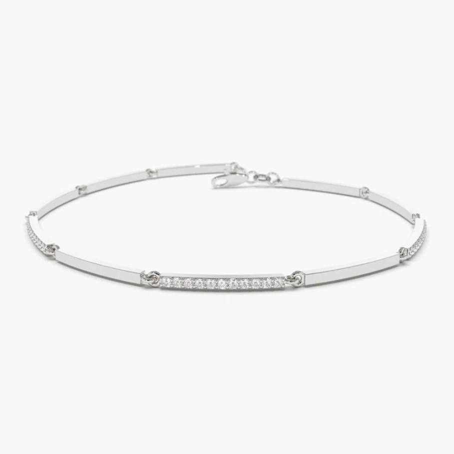 Nerina Diamantarmband aus Silber mit elegantem Design