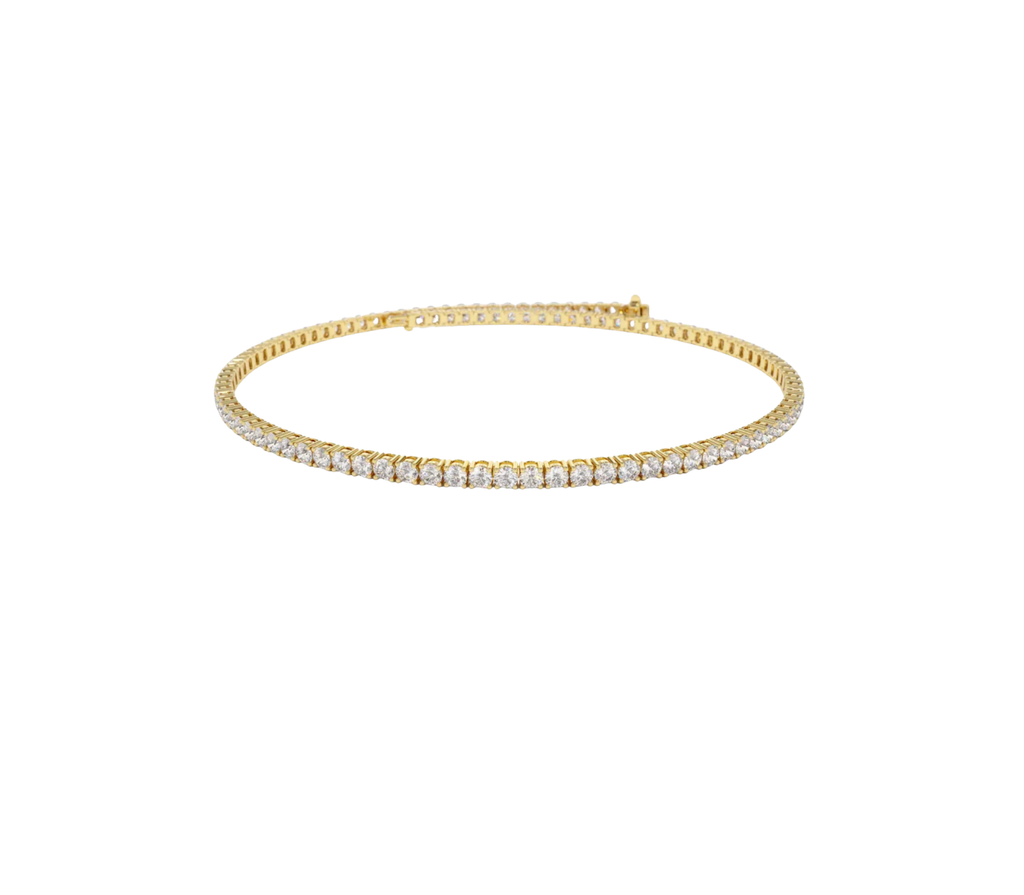 Nory Diamant-Tennisarmband aus Gold mit elegantem Design