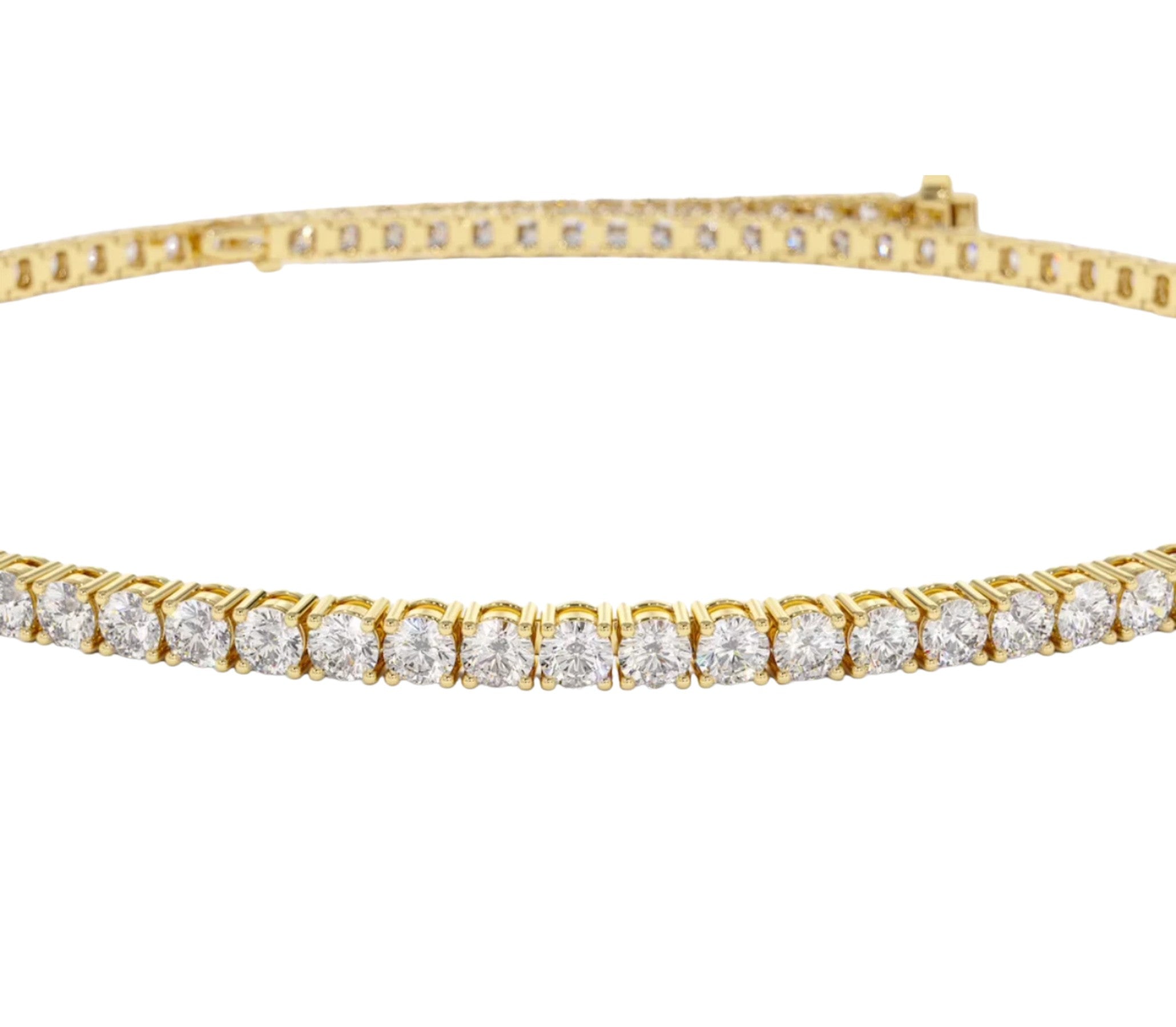 Nory Diamant-Tennisarmband aus Gold mit elegantem Design